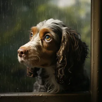 Baile De Lluvia Canino: Sonido Ambiente De Lluvia Para Perros Alegres by Susurrador de perros