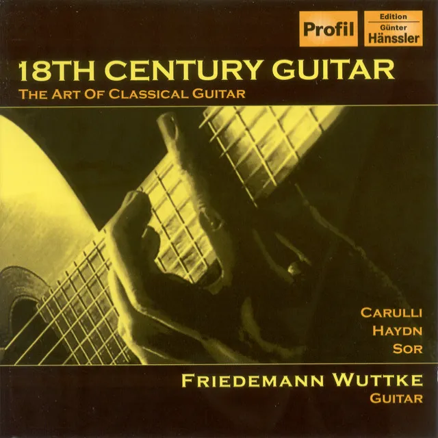 String Quartet No. 8 in E Major, Op. 2, No. 2, Hob.III:8 (arr. as guitar concerto by F. Wuttke): I. Allegro