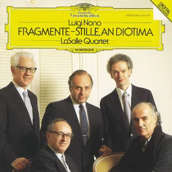 Nono: Fragmente - Stille, An Diotima For String Quartet by Luigi Nono