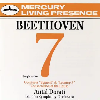 Beethoven: Symphony No.7 / 3 Overtures by Antal Doráti