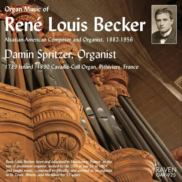 Organ Music of René Louis Becker, Vol. 1