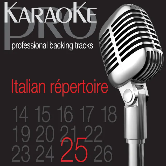 Top Italian Karaoke Hits, Vol. 25