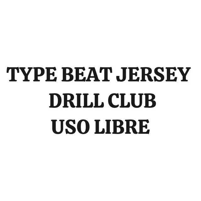 type beat jersey club drill