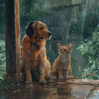 Pets in the Rain: Soothing Sounds by Nordic Rain