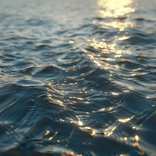 Gentle Rain on Water Ambience