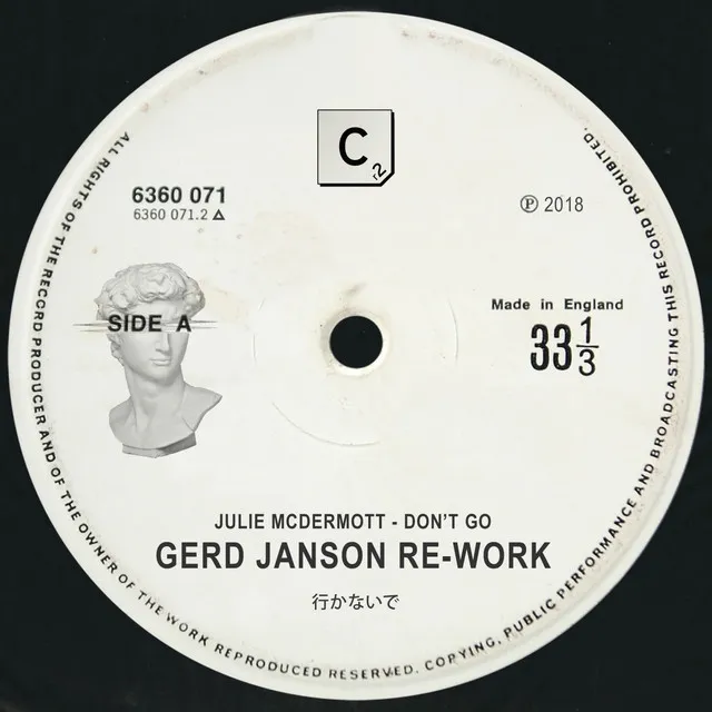 Don't Go - Gerd Janson Re-Work - Radio Edit