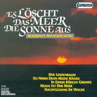 Choral Music (Male Chorus) - Silcher, F. / Mendelssohn, Felix / Schubert, F. / Beethoven, L. Van / Marschner, H.A. / Zollner, C.F. / Gluck, F. by Jörg-Peter Weigle