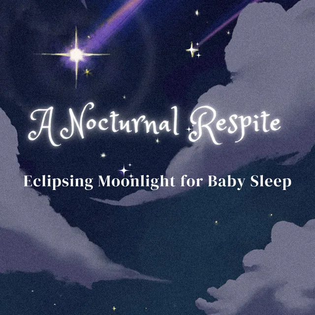 Baby Sleep under Northern Lights