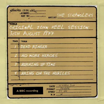 Original John Peel Session: 30th August 1977 by The Stranglers