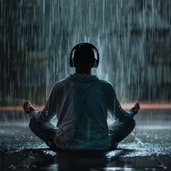 Rain's Mindful Melodies: Meditation Tunes by Sounds of Rains & Thunder Storms