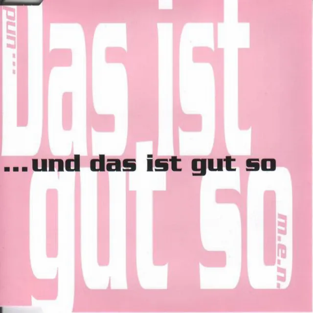 Das ist gut so (Karaoke Single)