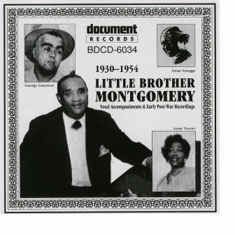 Little Brother Montgomery (1930-1954) by Little Brother Montgomery