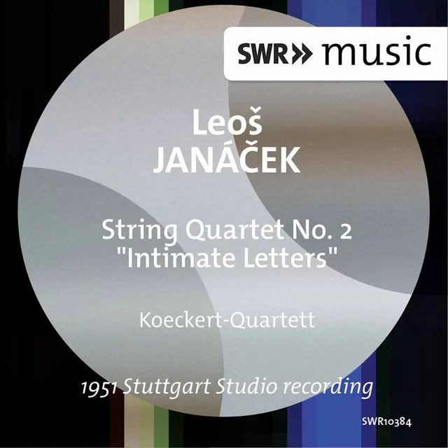 String Quartet No. 2, JW VII/13 "Intimate Letters": III. Moderato - Adagio - Allegro