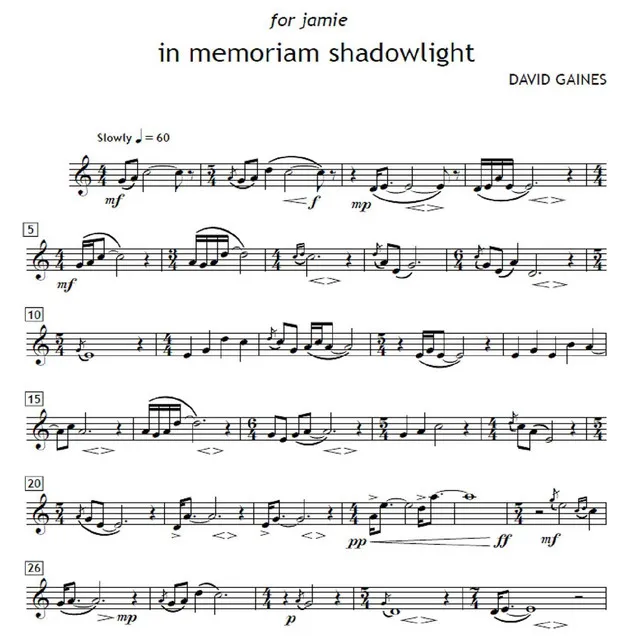 In Memoriam Shadowlight