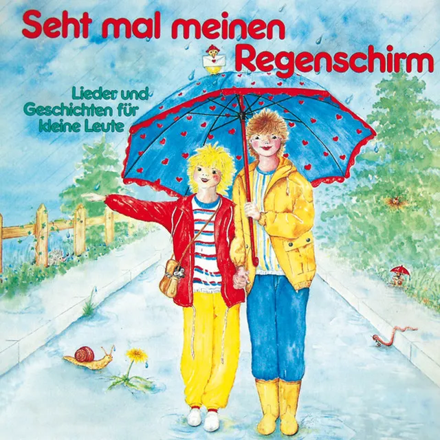 Seht mal meinen Regenschirm