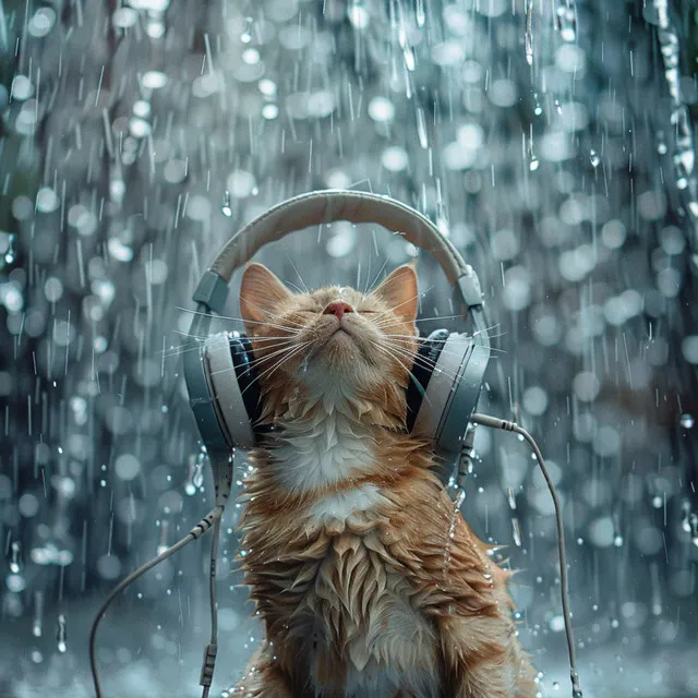 Soothing Rain for Cat's Ease