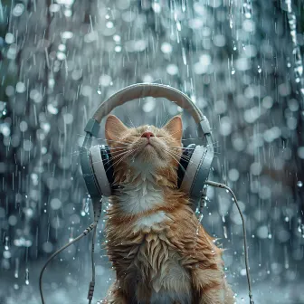 Purring in the Rain: Serene Sounds for Cats by Drophic