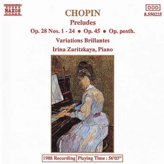 Chopin, F.: Complete Preludes / Variations Brillantes by Irina Zaritzkaya