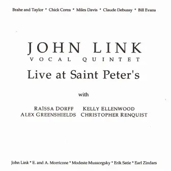 Live At Saint Peter's by John Link