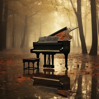 Meditación De Trabajo Lluvioso Con Piano Tranquilo by Cielos de lluvia