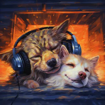 Blaze Harmony: Firelight Pet Melodies by Pet Music