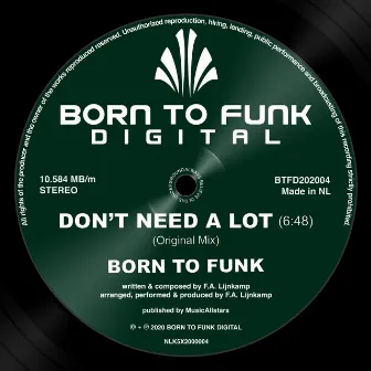 Don't Need A Lot by Born To Funk