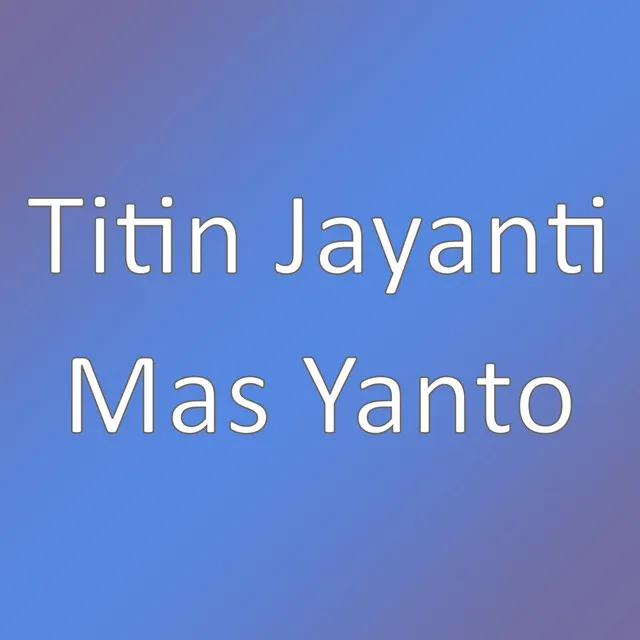 Mas Yanto