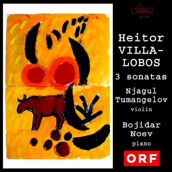 Three Violin Sonatas by Heitor Villa-Lobos by Bozhidar Noev