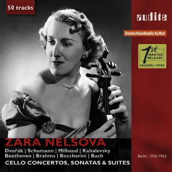 Portrait Zara Nelsova (Cello Concertos, Sonatas & Suites) by Unknown Artist