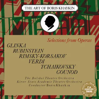 Selections from Operas - Glinka, Rubinstein, Rimsky-Korsakov, Tchaikovsky, Gounod, Verdi by Boris Khaykin