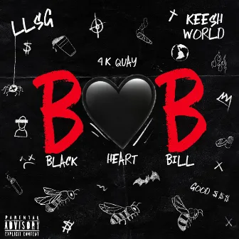 Black Heart Bill by 4K Quay