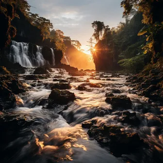 Música Para Alivio Del Estrés: Un Refrán Armónico Del Río by Creadores de sonidos naturales