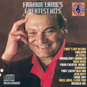 Frankie Laine's Greatest Hits by Frankie Laine