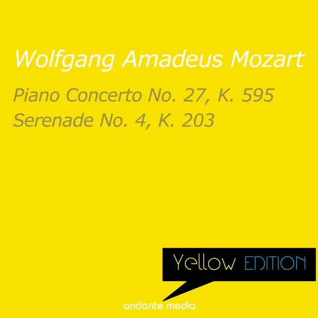 Piano Concerto No. 27 in B-Flat Major, K. 595: III. Allegro