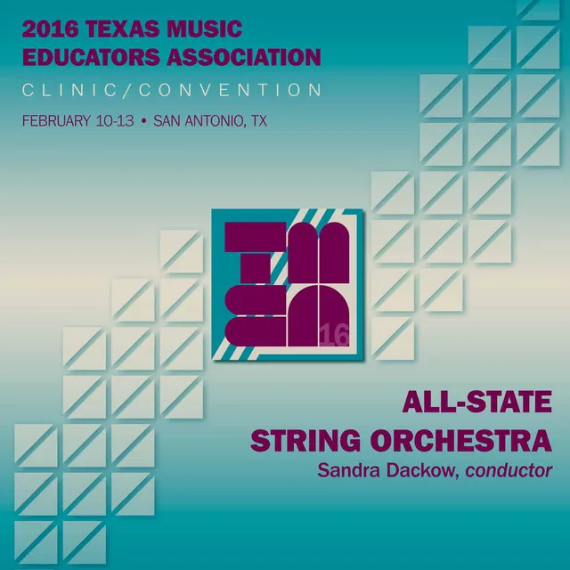 2016 Texas Music Educators Association (TMEA): All-State String Orchestra (Live)