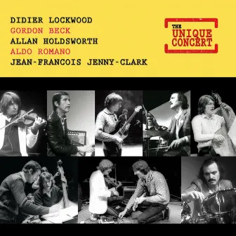 The Unique Concert by Allan Holdsworth