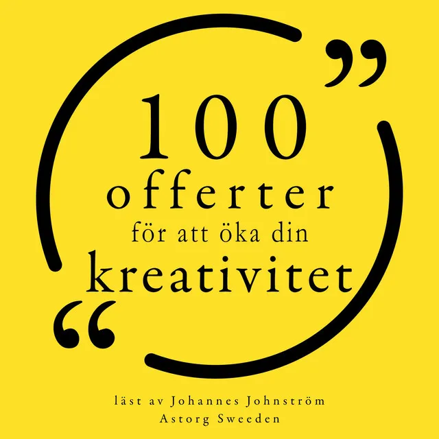 Chapter 1.1 - 100 citat för att öka din kreativitet