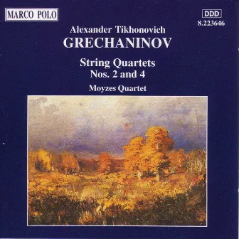 Grechaninov: String Quartets Nos. 2 and 4 by Unknown Artist