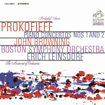 Prokofiev: Piano Concerto No.2 in G Minor, Op. 16 & Piano Concerto No. 1 in D-Flat Major, Op. 10 by John Browning