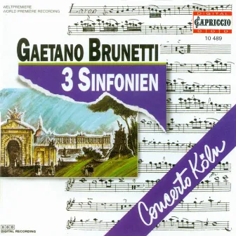 Brunetti, G.: Symphonies Nos. 22, 26 and 36 by Gaetano Brunetti