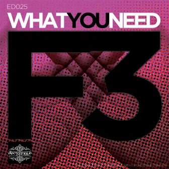 What You Need by F3