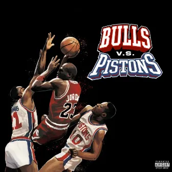 Bulls Vs. Pistons by Waterr