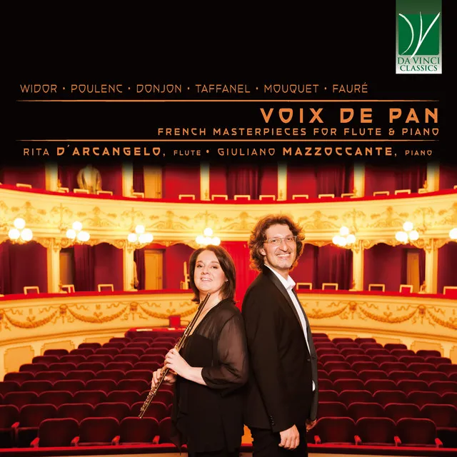 Widor, Poulenc, Donjon, Taffanel, Mouquet, Fauré: Voix De Pan (French Masterpieces for Flute & Piano)