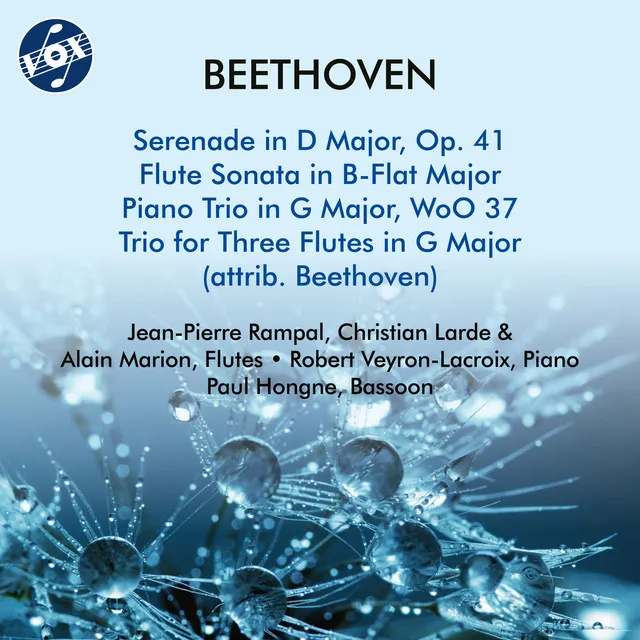 Trio for 3 Flutes in G Major (Attrib. Beethoven): I. Allegro