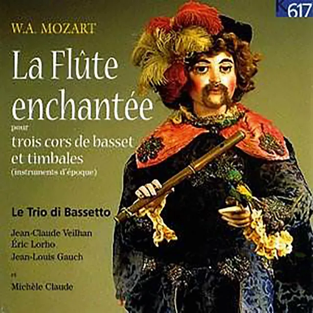 La flûte enchantée, K. 620, Act I (Arr. for 3 Basset Horns & Timpani): Overture