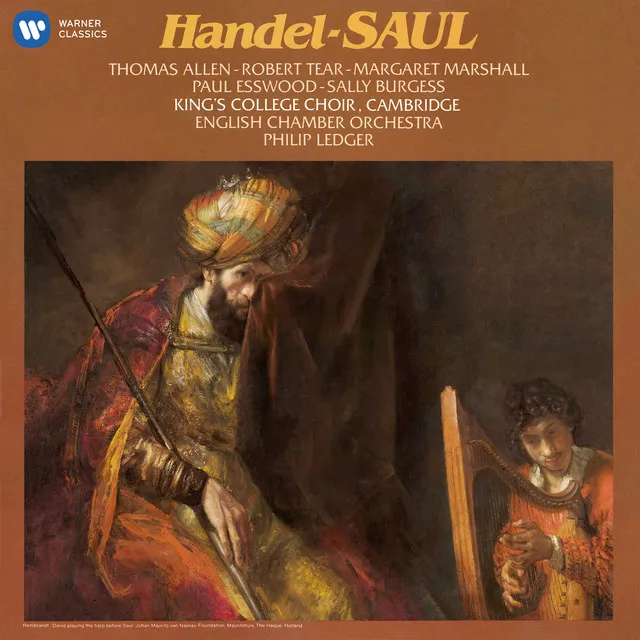 Handel: Saul, HWV 53, Act 1, Scene 5: Aria. "O Lord, Whose Mercies Numberless" (David)