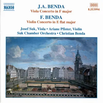 Benda, F.: Violin Concerto / Benda, J. A.: Viola Concerto by Ariane Pfister-Benda