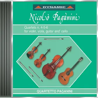 Paganini: 15 Quartets for Strings and Guitar (The), Vol. 4 by Paganini Quartet