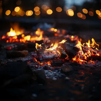 Armonía Del Spa A La Luz Del Fuego: Felicidad Musical Para La Relajación by Luces del horizonte