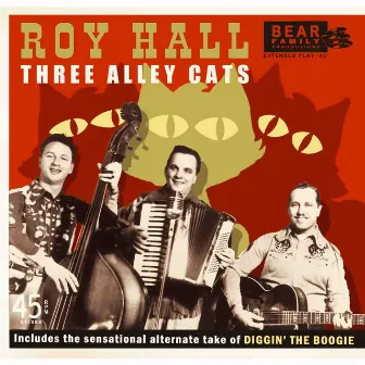 Three Alley Cats by Roy Hall